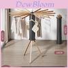 Octopus Tripod Drying Rack With Adjustable Height For Indoor Outdoor Laundry Use