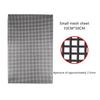 2 Stück Näh-Kunststoff-Gittergewebe Schwarz/Weiß für DIY Bestickte Gewebte Handarbeiten 30*20cm