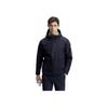 FILA Solid Color Hooded Fitness Woven Jacket Men jackets Royal-Blue A11M411712F-NV