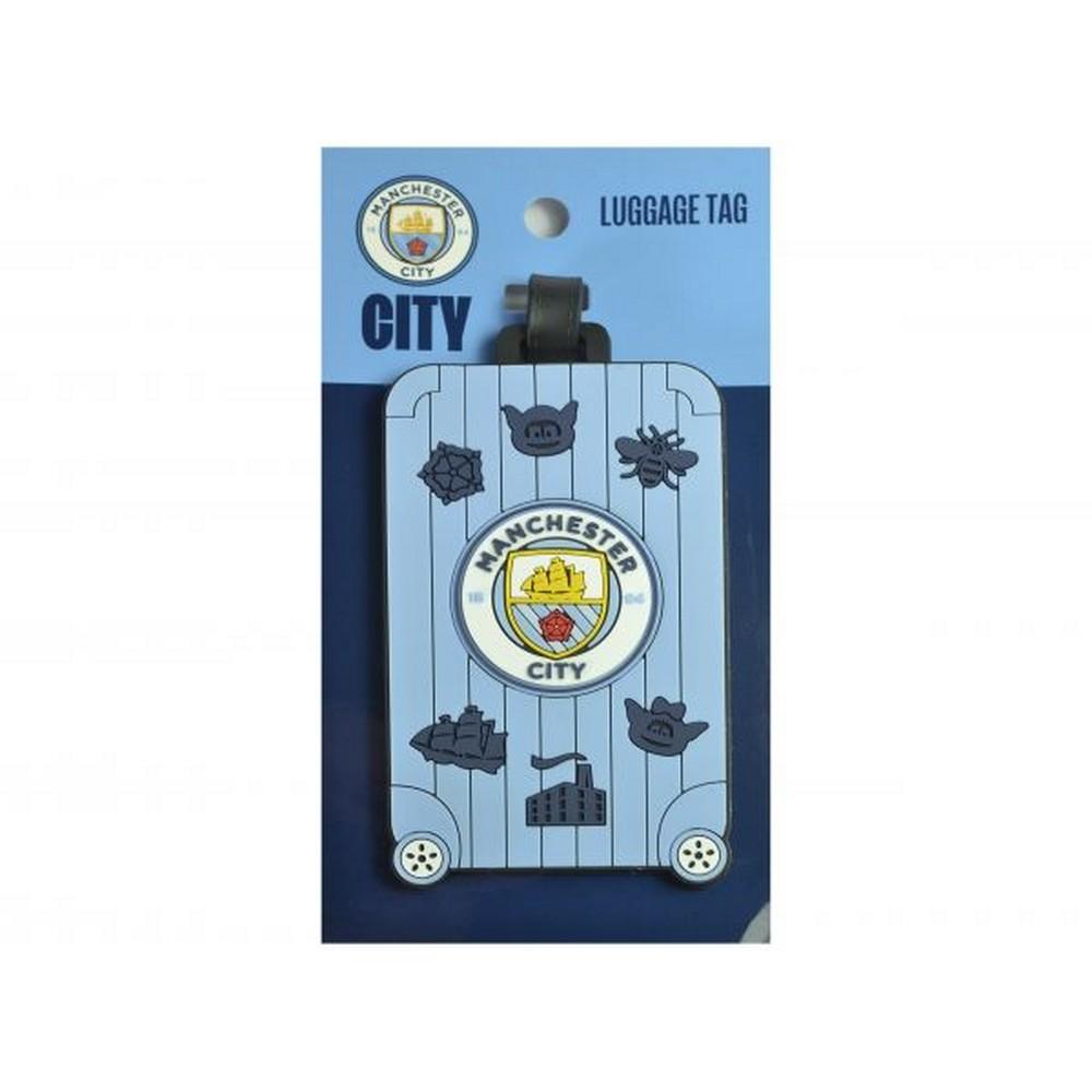 Manchester City FC Crest Luggage Tag