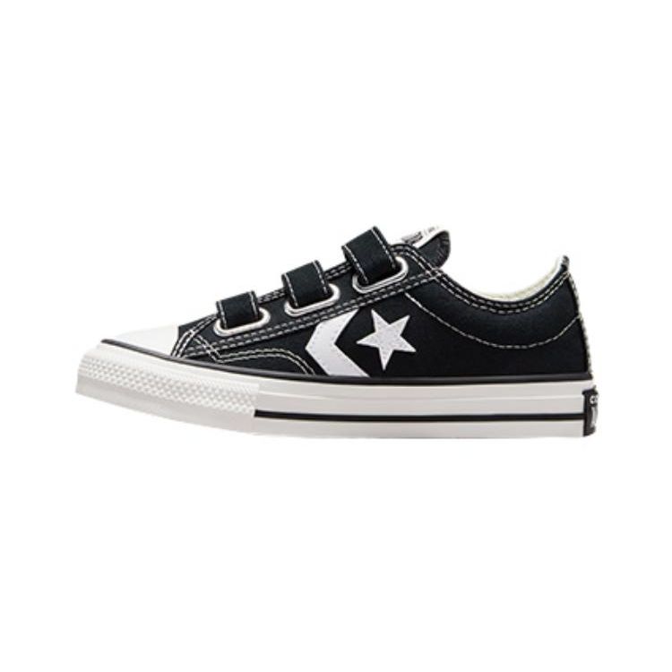 Converse Pl 76 Ox Comfortable Versatile Low-Top Kids Skate Shoes Kids Sneakers Black A06892C