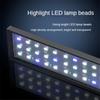 Intelligente Aquarium-Clip-Leuchte APP-Dimmbar Hoher CRI Aluminiumlegierung Fischbeckenlampe Mehrere Größen LED-Wasserpflanzenlicht