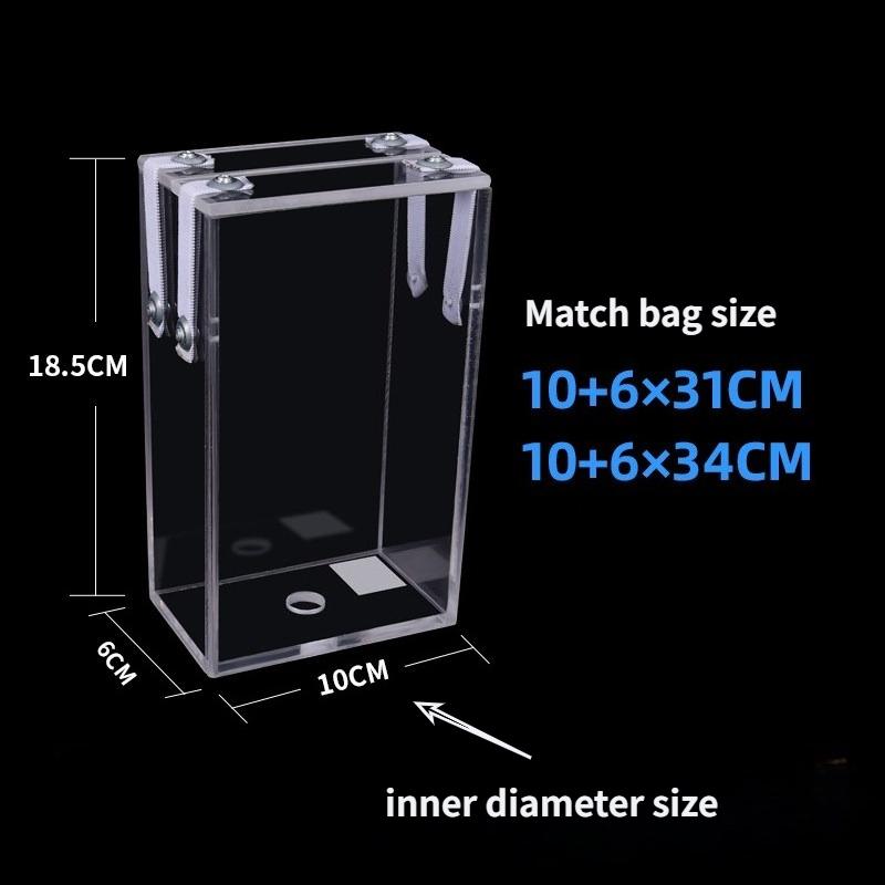 Square Rice Brick Cereal Crop Mold Shaping Transparent Acrylic Rice Brick Bags Mold Coarse Grain Packaging Vacuum Bag Forming Box Molds