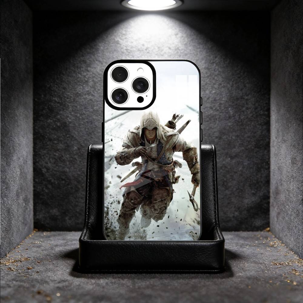 Kryt na telefon Assassin's Creed Pro iPhone 17,16,15,14,13,Pro,Max,Plus,Magnetický Pro Magsafe Bezdrátové nabíjení