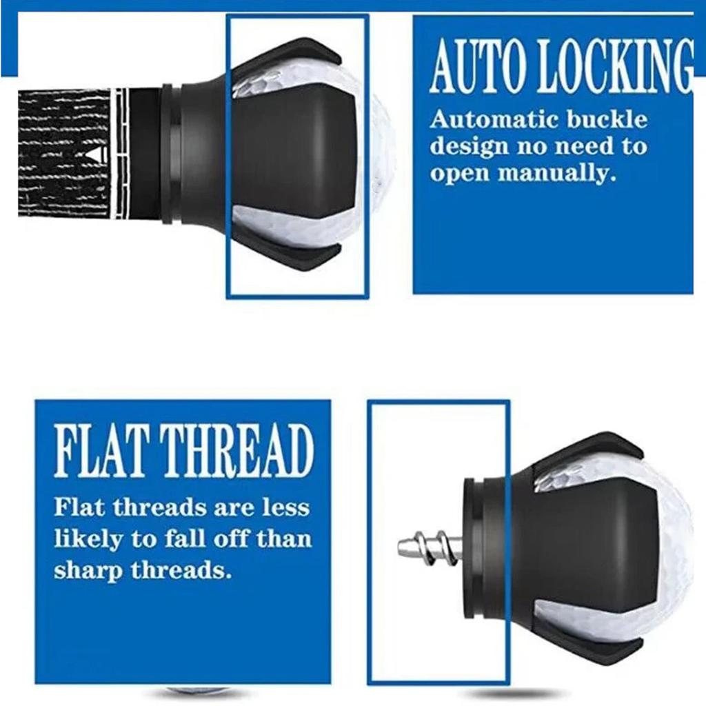 Golf Ball Picker Upper Golf Ball Picker Upper For Putter Sports Training Accessories Portable Pick Up Retriever Claw Sucker Tool