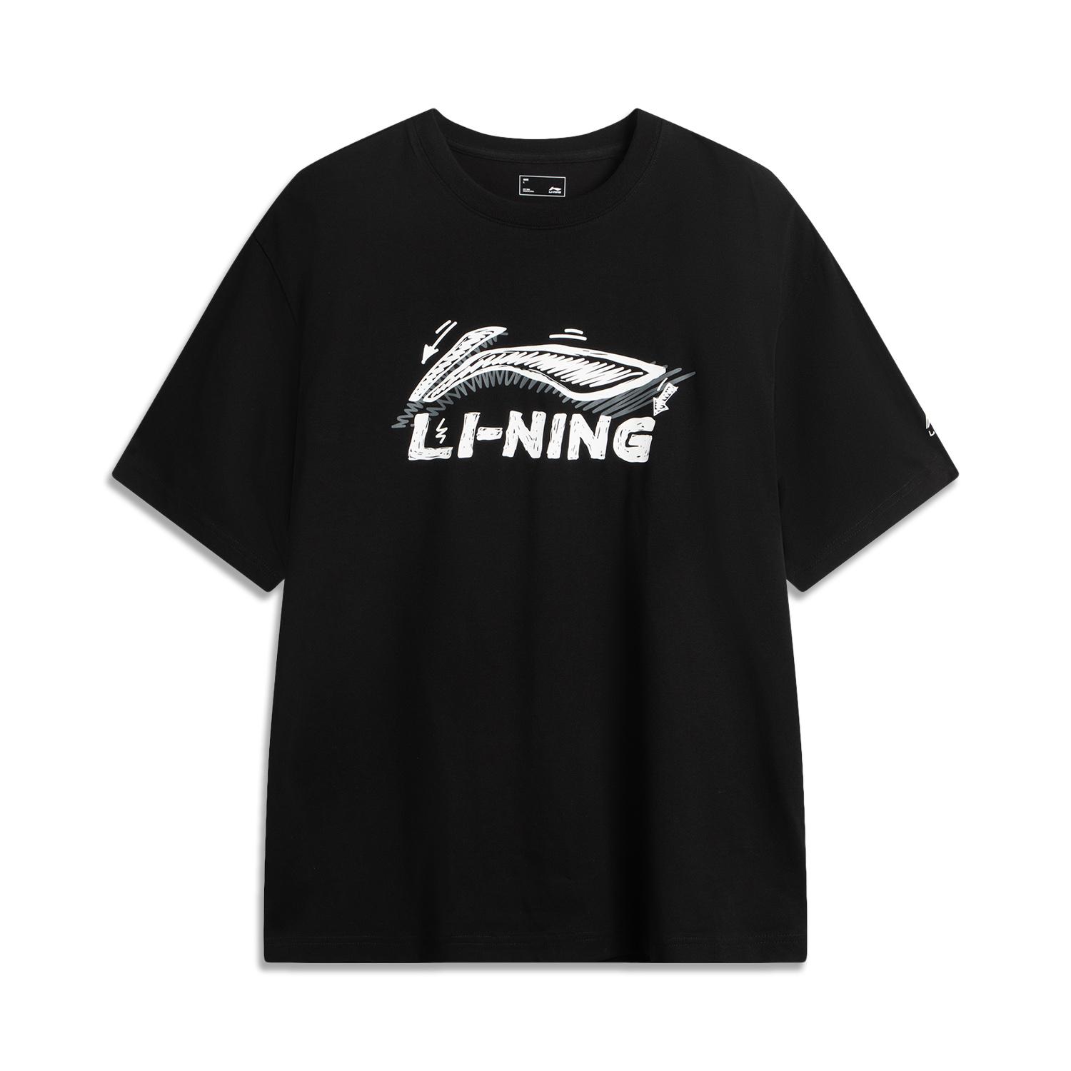 Мужская футболка Li Ning Sports Life Collection Черная AHSV829-2 L