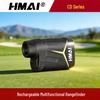 Haimai CD600 Rechargeable Multifunction Laser Rangefinder with Speed, Angle, and Height Measurement for Golf