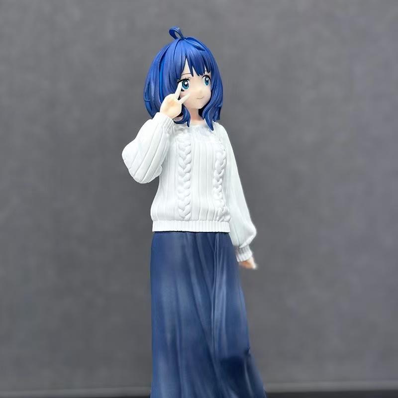 22cm Anime Figure Adorable Girls San Standing Posture Pvc Action Figures Doll Model Statue Toy Present Great for Daily Use