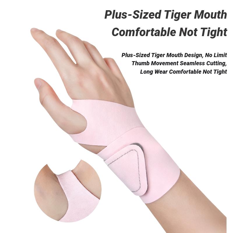 Durable And Safe Adjustable Ultra Thin Wrist Strap Sprains Pain Relief Breathable Support For Gym Exercise Arthritis Tendonitis Carpal Tunnel