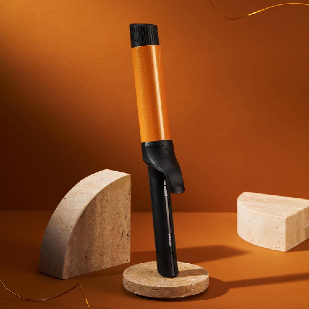 Glampalm Gp628al Glammuse Curling Iron Bong Hair Machine Original Black 36mm