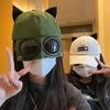 Baseball Cap Cool And Unique Sunglasses Reversible Baseball Cap Niche Cat Ear Hat