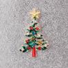 Colorful Girls Women Christmas Tree Brooch Pin Jewelry Christmas Gift Fashion Accessories