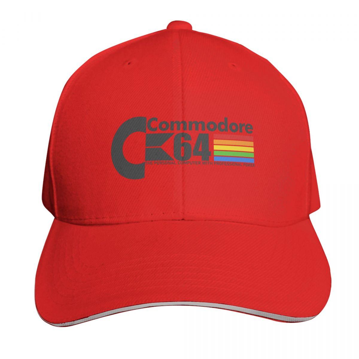 Commodore  Logo Baseball Cap Hat Luxury Brand sailor cap for Unisex cute custom Hat Boy Child Womens