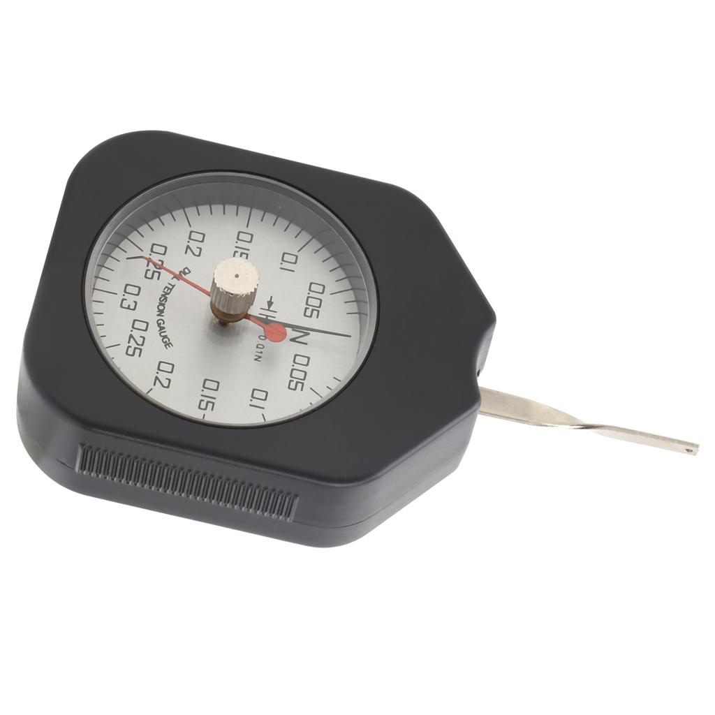 SEN 0.3 2 Dial Tensiometer 0.3N Portable Alloy Double Pointer Tension Gauge Tester