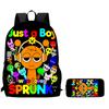 Rhythm Box Sprunki Spel Anime Rugzak Student Schooltas Computer Tas