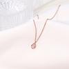 Dieuamour 14Kgp Hebe Necklace Rose Gold