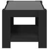 LED Coffee Table Black 73 x 53 x 45 cm Particleboard