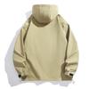 Frühling und Herbst Amerikanische Lockere Halbreißverschlussjacke Paar Workwear Winddichte Wasserabweisende Jacke Herren