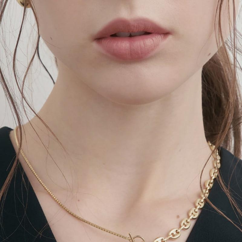 SOSOO Puppy Nose Toggle Necklace