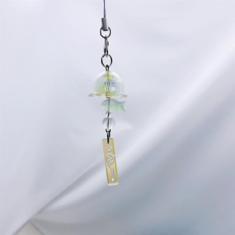 Multipurpose Jellyfish Chimes Phone Charm for Phones and Keys Decoration Handmade with Scratch Resistant Materials