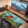 Colorful Dreamscape Large Size Mouse Pad Large Gaming Table Cushion Nonslip Laptop Tablet Big Mousepad Xxl Mat Mini Pc Playmat With Lock Edge