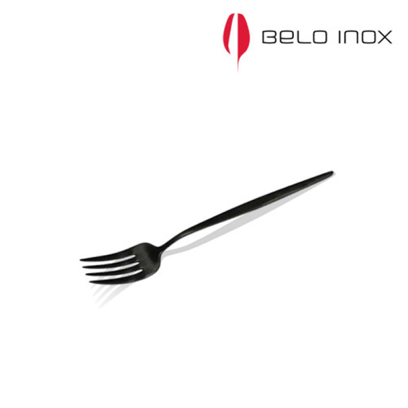 [belo inox] Spirit Black Dessert Fork (Matte)
