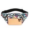 New Ladies Purse Colorful Printing Large Capacity Casual Slung Chest Bag Portable Mobile Phone Bag Cashier Wallet
