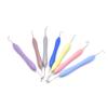 Dental Double Ended Stainless Steel Resin Filler Set Composite Resin Filling Spatula Silicone Handle Dental 3