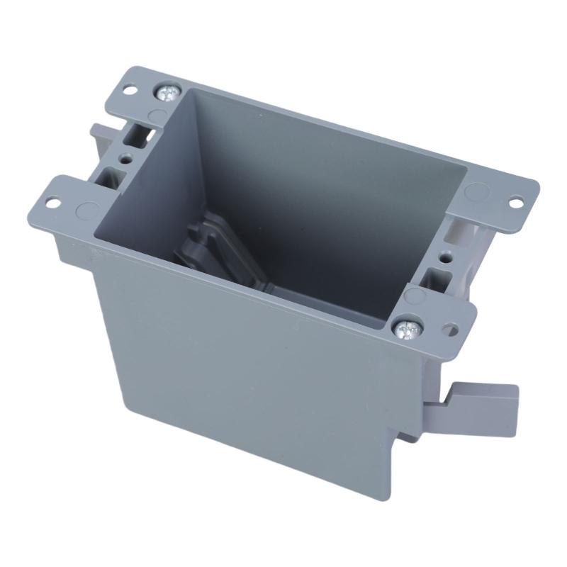 Plastic Electrical Box for Remodeling Projects Single Gang Junction Box for Residential and Commercial Applications