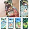 Cute Crayons Shinchan Funda Phone Cover Case for Google Pixel 10A 8a 6a 9a 6 7 8 Pro 10 9 Pro XL 7a