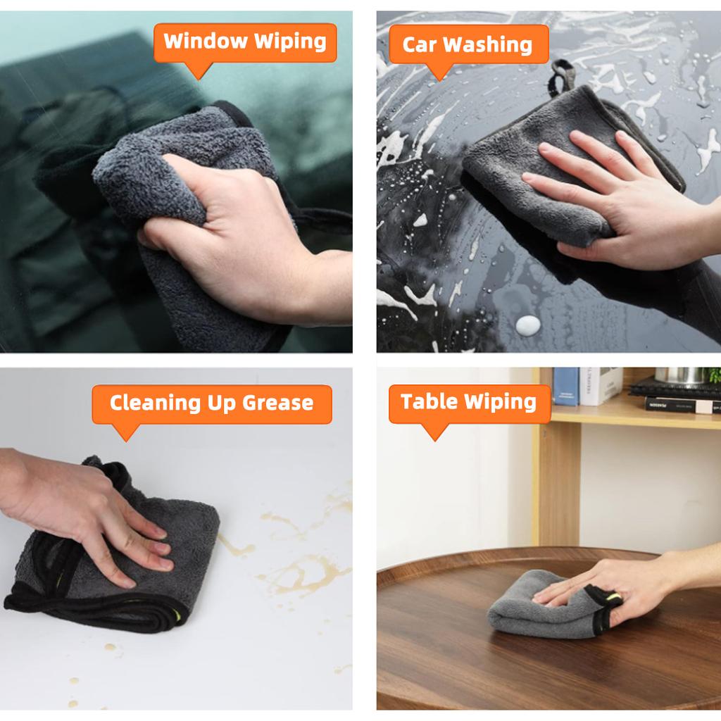Cârpe Auto pentru Curățarea Casei Instrumente de Curățare Microfibră Cârpă pentru Uscat Spălare Auto Prosop de Uz Casnic Buf Detailing Cârpe de Curățare Prosop Uscat