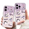 Happy Penguin Space Case: Weiche Handyhülle für iPhone Pro Max, Air, 16, 15, 14