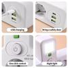 Eu Plug 3/4/5 Ac Outlet Power Strip Multiprise Wall Socket Universal Network Filter Usb Cherger Separate Switch Light Adapter Set