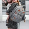 Mochila multifuncional para mamás: cuna plegable, bolsa de pañales impermeable de gran capacidad para mamás