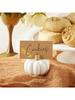 Halloween Table Decorations Pumpkin Place Card Holders Fall Table Decor Cute Pumpkin Table Name Holders Harvest Party Supplies