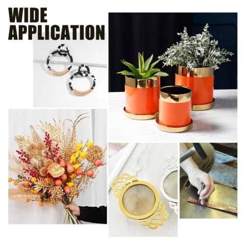 OLYCRAFT Pure Copper Sheet, Brass Sheet, 200*0.1mm, Roll, Metal Foil Plate, for DIY Projects, Brass Copper Plate, Crafts, and Enamel Copper Repair