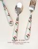 Export Surplus Ceramic Coffee Spoon Fork Set Household Tableware