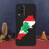 Lebanon Flag Map Case For Oppo A80 A60 A40 A78 A98 A58 A38 A18 A54 A74 A94 A96 A76 A16 A15 A17 A57 A5 A6 Pro
