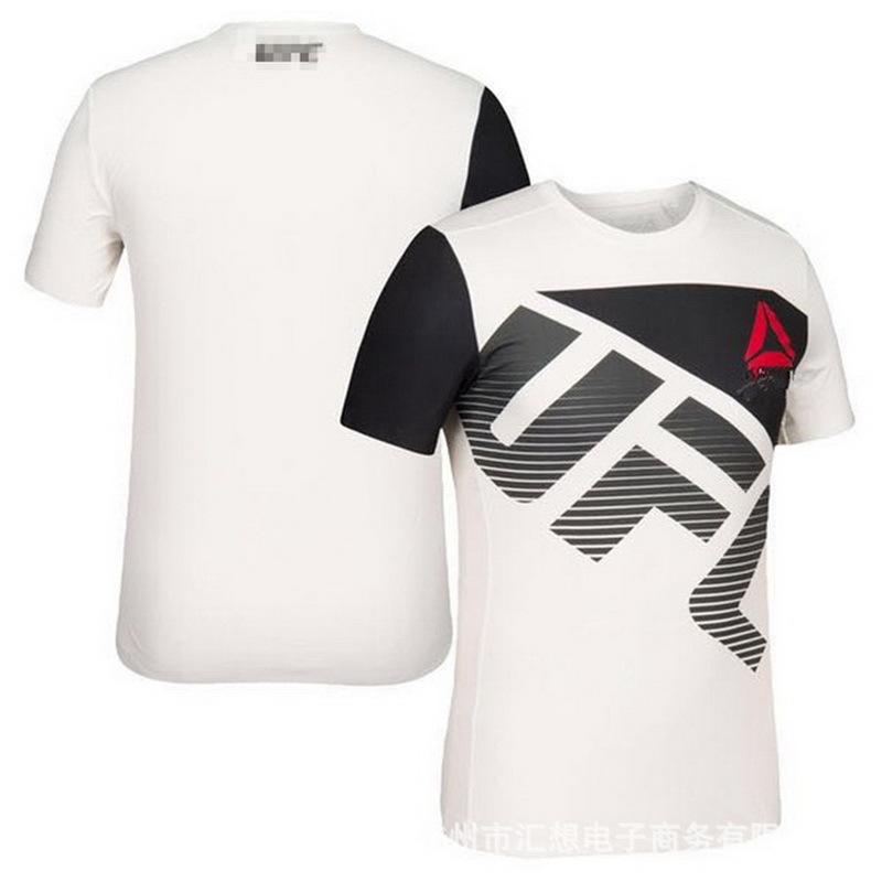 UFC Mouth Cannon Connor McGregor Men's Short Sleeve MMA Mixed Martial Arts Training Sanda Suit Skinny Quick Drying Suit