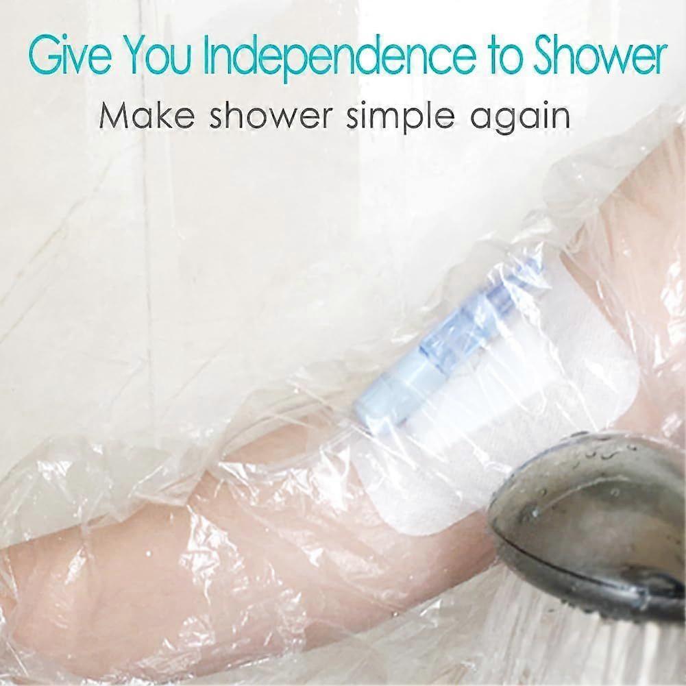 50 Pack Waterproof Arm Cast Cover for Showering Long Arm Cast Protector Gloves
