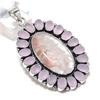 Natural Lodolite Quartz, Quartz 925 Sterling Silver Jewelry Pendant 2.52" ETC-13801