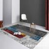 Soft Crystal Velvet Area Rug Living Room Bedroom Balcony Geometric Washable Modern Luxury Style