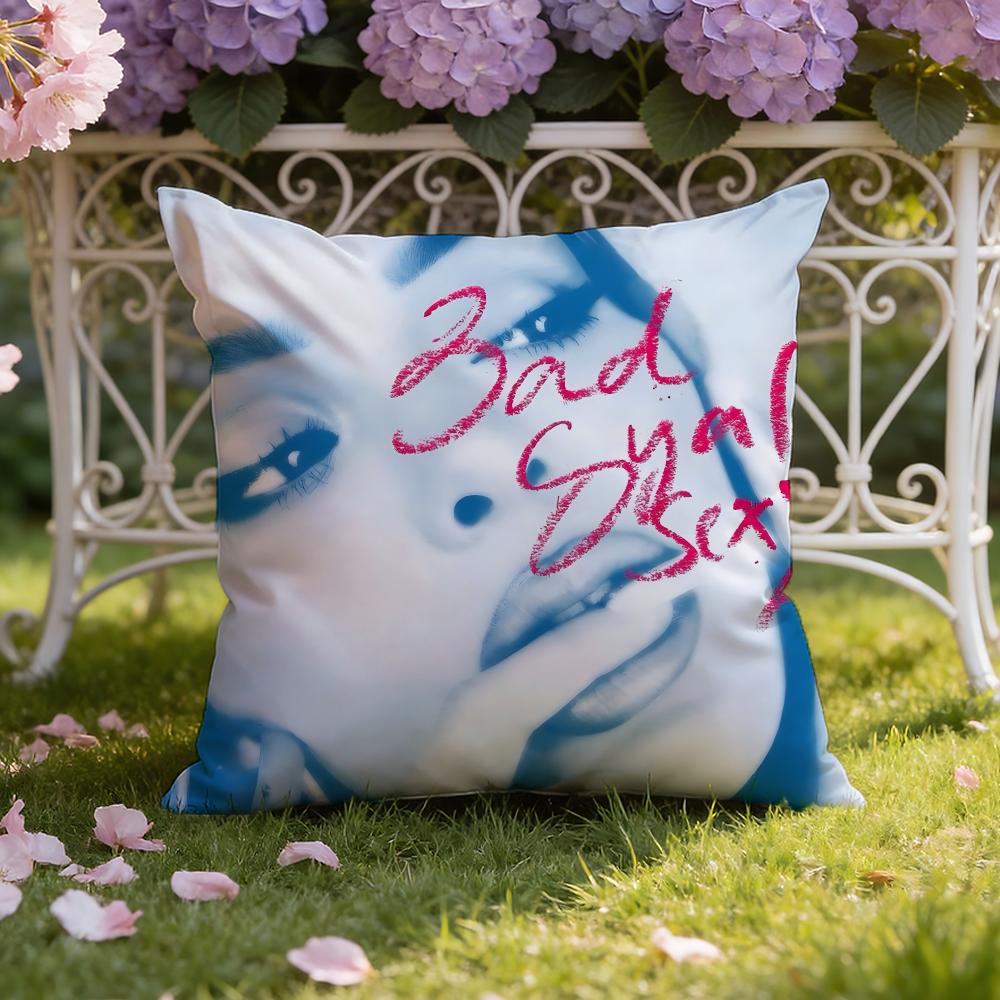 Singer B-Bad G-Gyal Cushion Cover Home & Car Dual-Scene Pillow Cover: Reversible for Premium Comfort