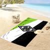Borussia Mönchengladbach Print Strandtuch, Großes Weiches Schnelltrocknendes Handtuch für Strand Camping Schwimmen