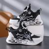 Children's Basketball Shoes 2025 Spring and Autumn New Mesh Breathable Boys' Shoes Medium and Older Children's Sports Shoes Light and Non-slip