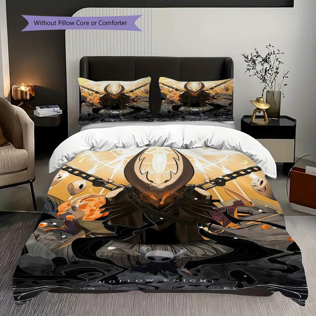 Hollow Knight Shadows Rise Bedding 1 Duvet Cover 2 Pillowcase Without Core Christmas Birthday Gift Duvet Cover And Pillowcase