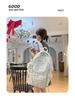 Women's Cute Star Print Korean Style Middle School Backpack - Campus Double Shoulder Bag