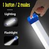 LED USB Rechargeable Lamp Tube Emergency Camping Light Magnetic Portable Lightinging Night Market Outdoor Vehicle Hard Strip