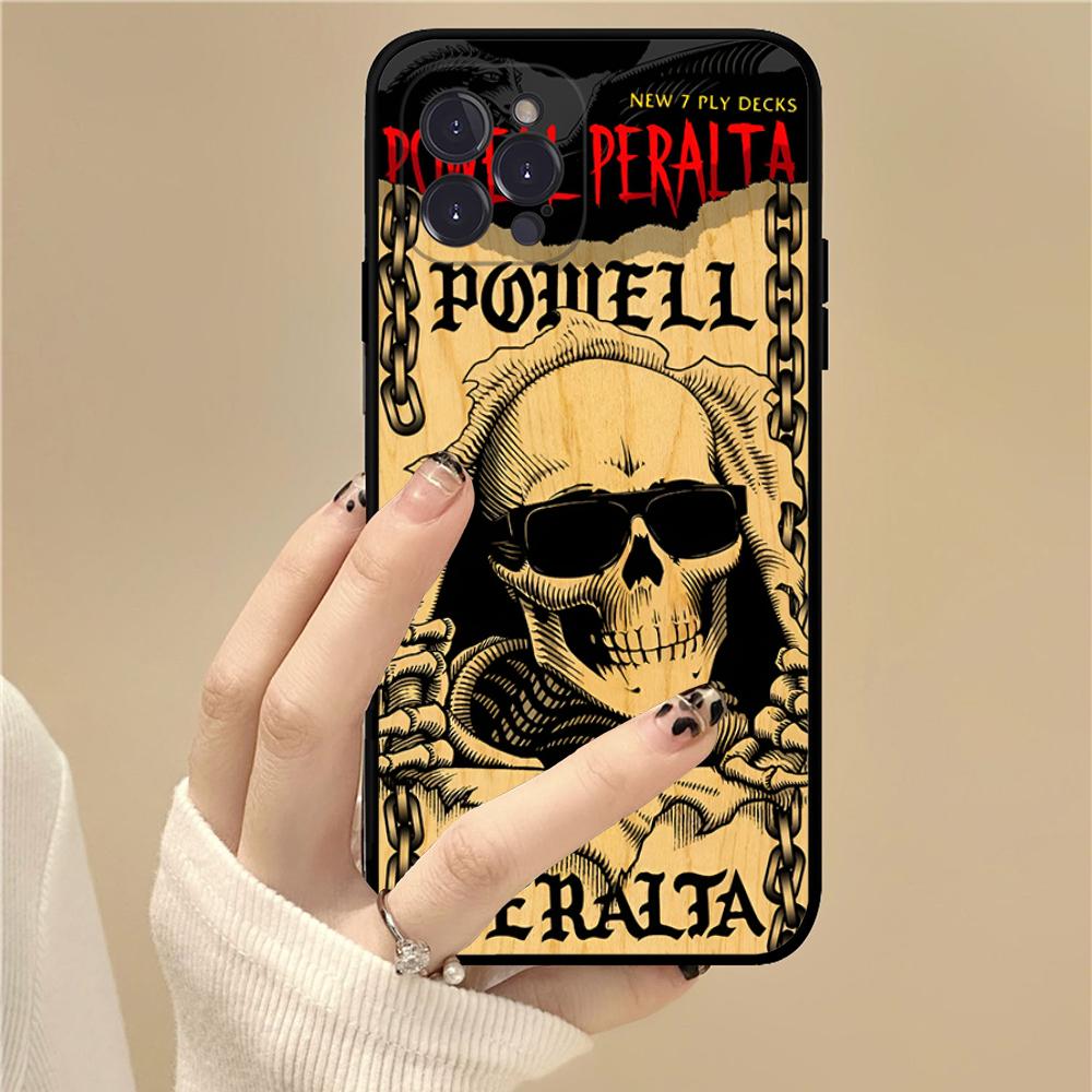 P-Powell P-PeraltaS Phone Case For iPhone 16 15 14 11 12 13 Mini Pro XS Max Cover 6 7 8 Plus X Funda Shell