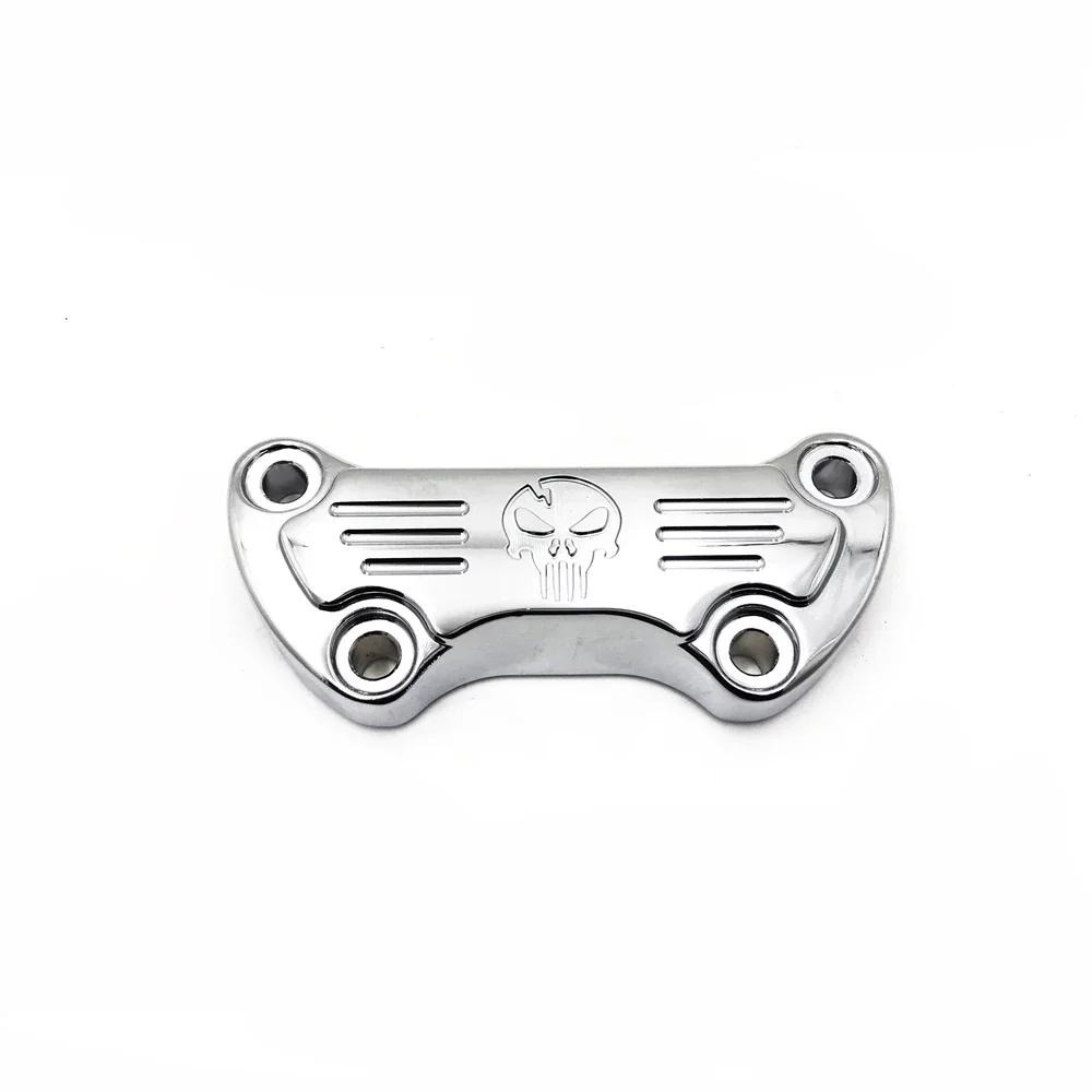 Motorcycle Pars Scalloped Handlebar Riser Clamp for Harley Davidson Sportster 1200 Low Rider FXRS